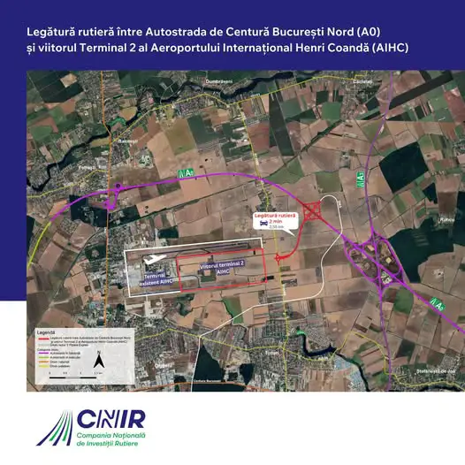 Drumul Expres Aeroportul Henri Coandă (Otopeni) - Autostrada A0