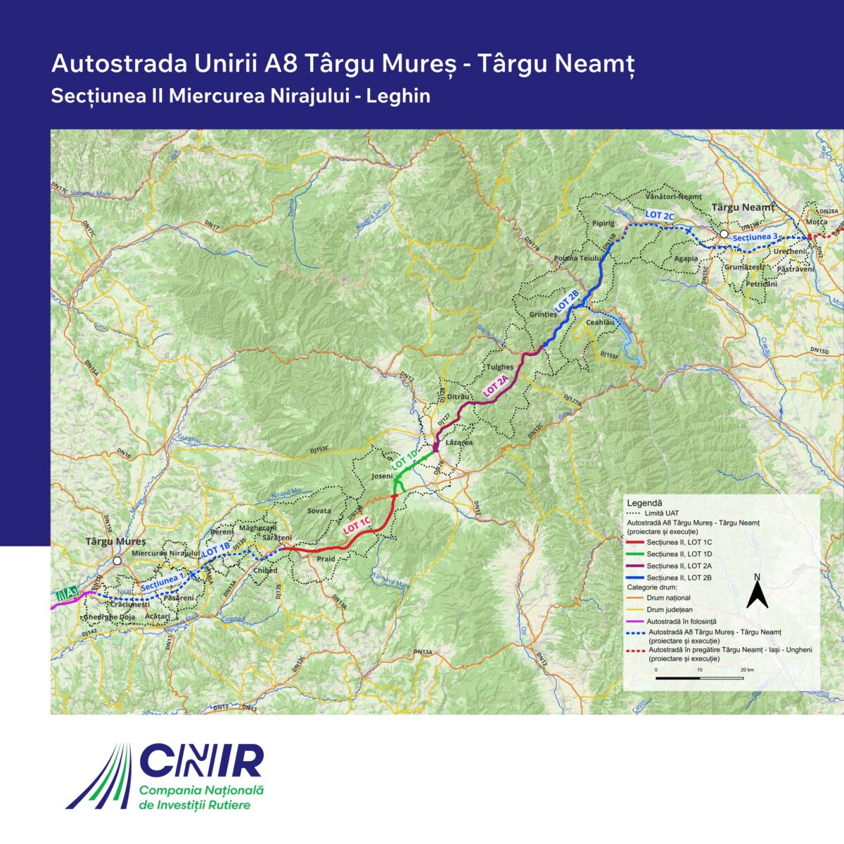 Traseul Autostrăzii A8