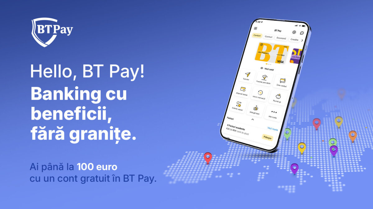 Banca Transilvania extinde serviciile pentru diaspora românească: conturi 100% online și campanie de cashback prin BT Pay (P)