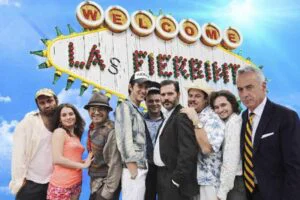 Vedetele serialului „Las Fierbinți” și Călin Georgescu