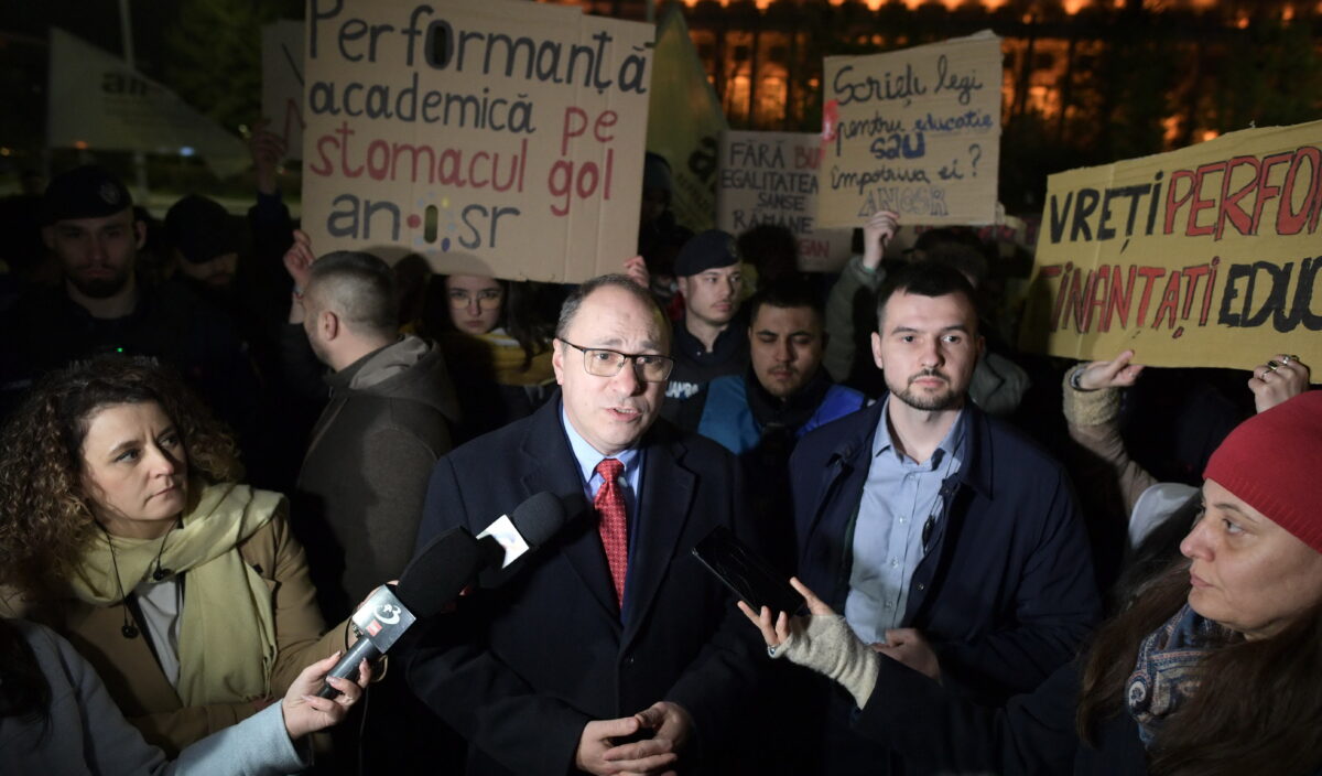 Proteste studenti, Mihai Dimian