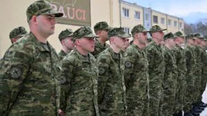 Recruti Croatia, militari, stagiu militar