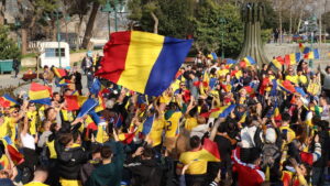 Suporterii nationalei de fotbal la Istanbul