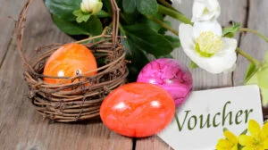 Voucher Paște, Tichet cadou de Paște