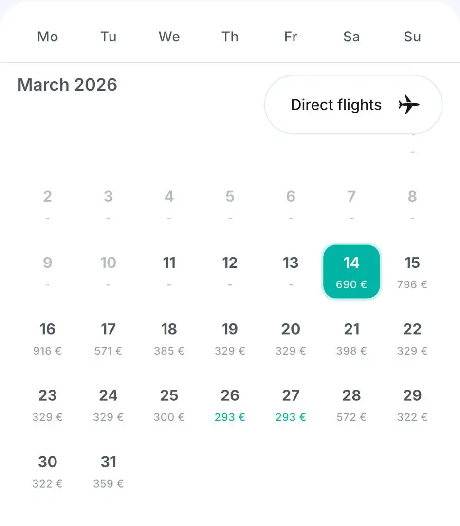 calendar costuri bilete dubai bucuresti