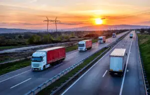 Camion, Camioane pe autostradă