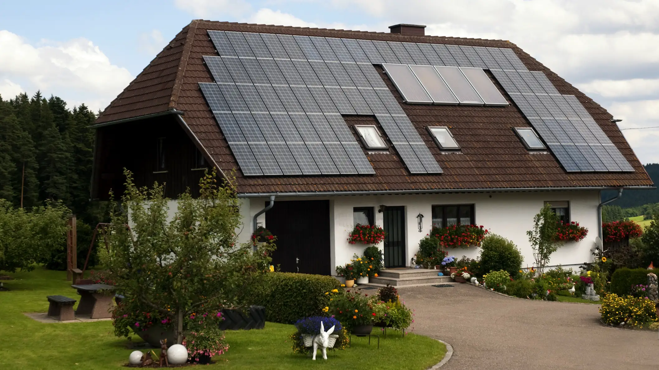 panouri fotovoltaice pe casa, panouri solare