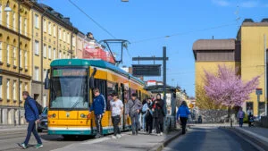 troleu, tramvai, primăvară