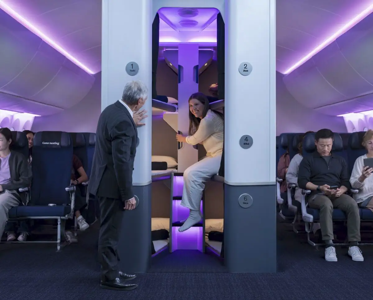 Capsule de dormit in avion