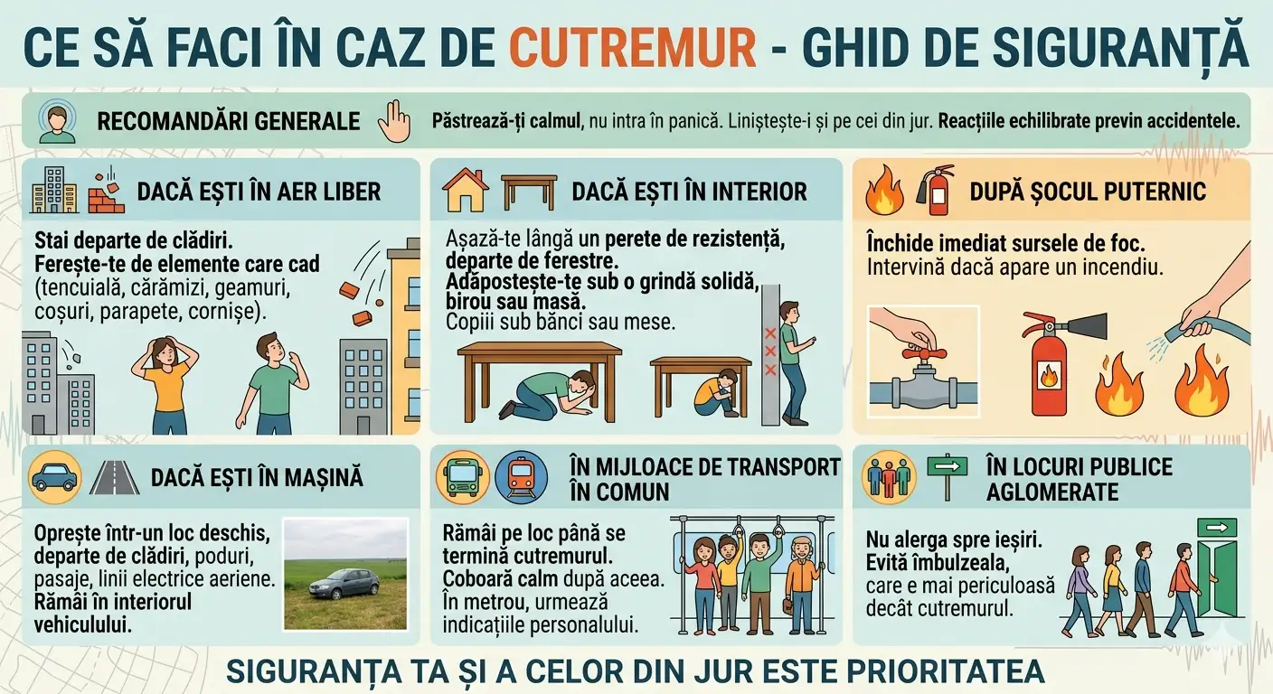 Ce să faci în caz de cutremur