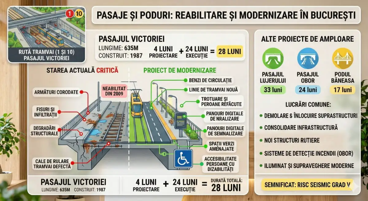 Infografic Pasajul Victoriei