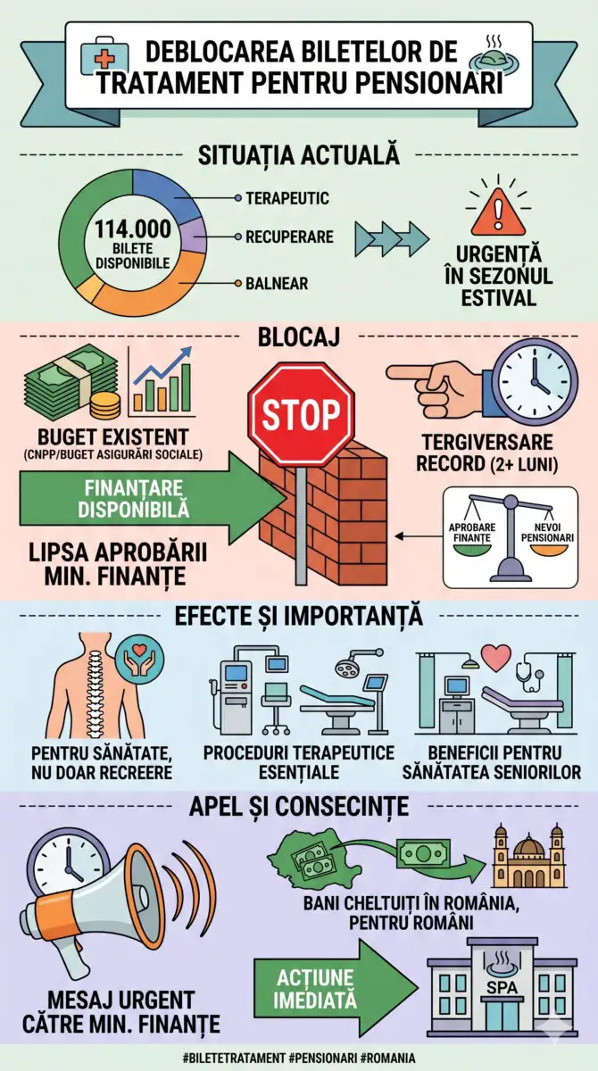 Infografic bilete tratament
