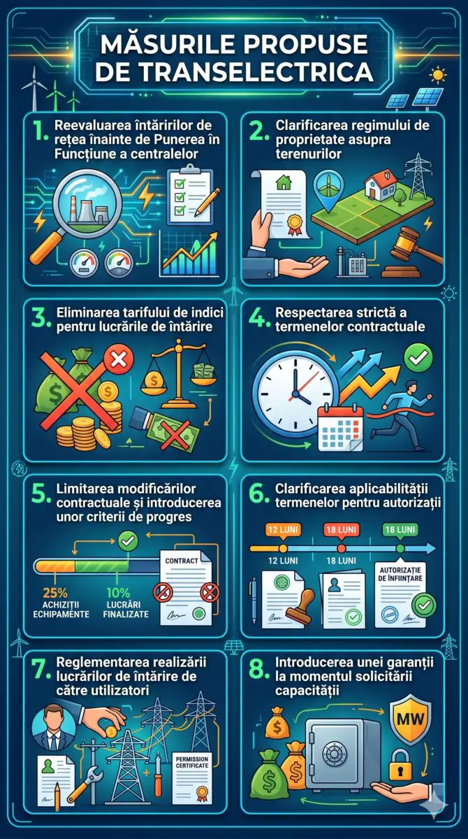 Infografic masurile Transelectrica