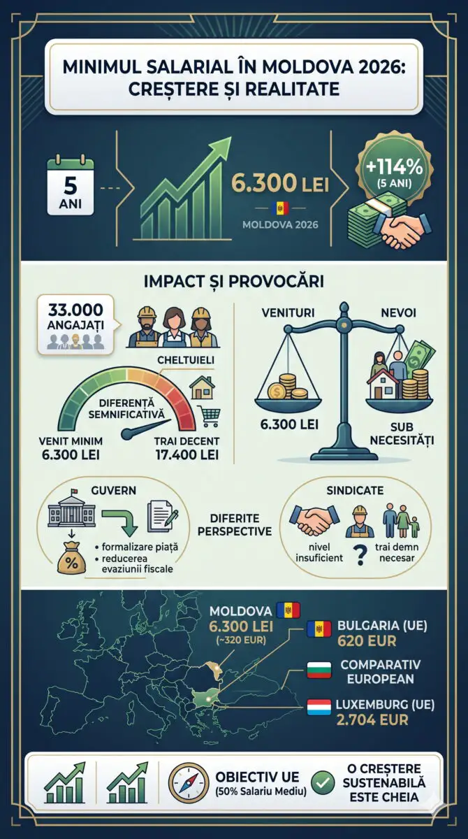 Infografic salariu minim RM