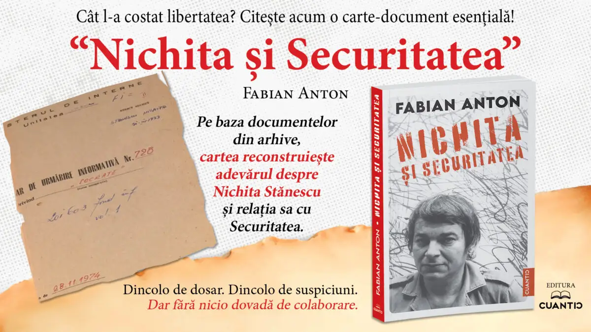 Adevărul interzis despre Nichita Stănescu! Volumul care cutremură istoria literară, acum la chioșcuri.