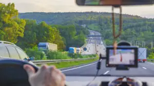 O autostradă în Germania, masini, soferi