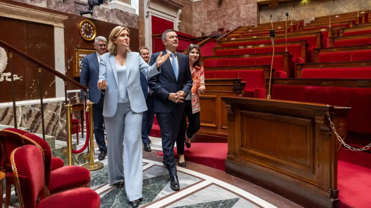 Sorin Grindeanu și Yael Braun-Pivet