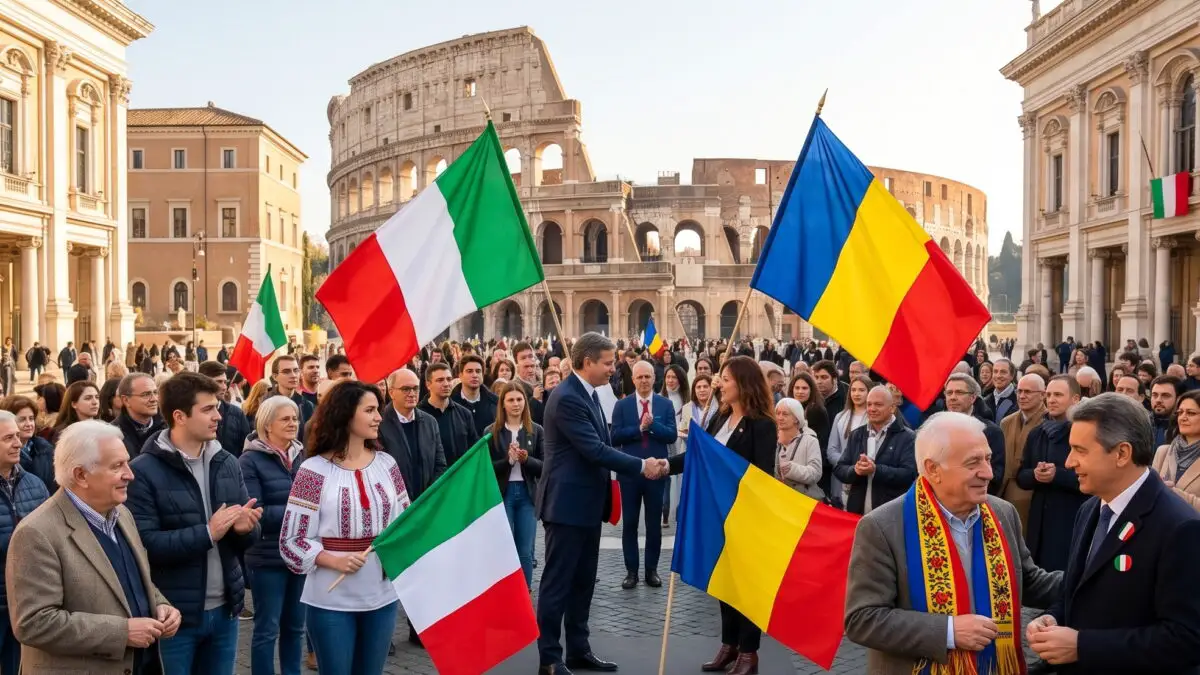 Moment istoric în Italia. Ce beneficii va aduce recunoașterea comunității române ca minoritate națională