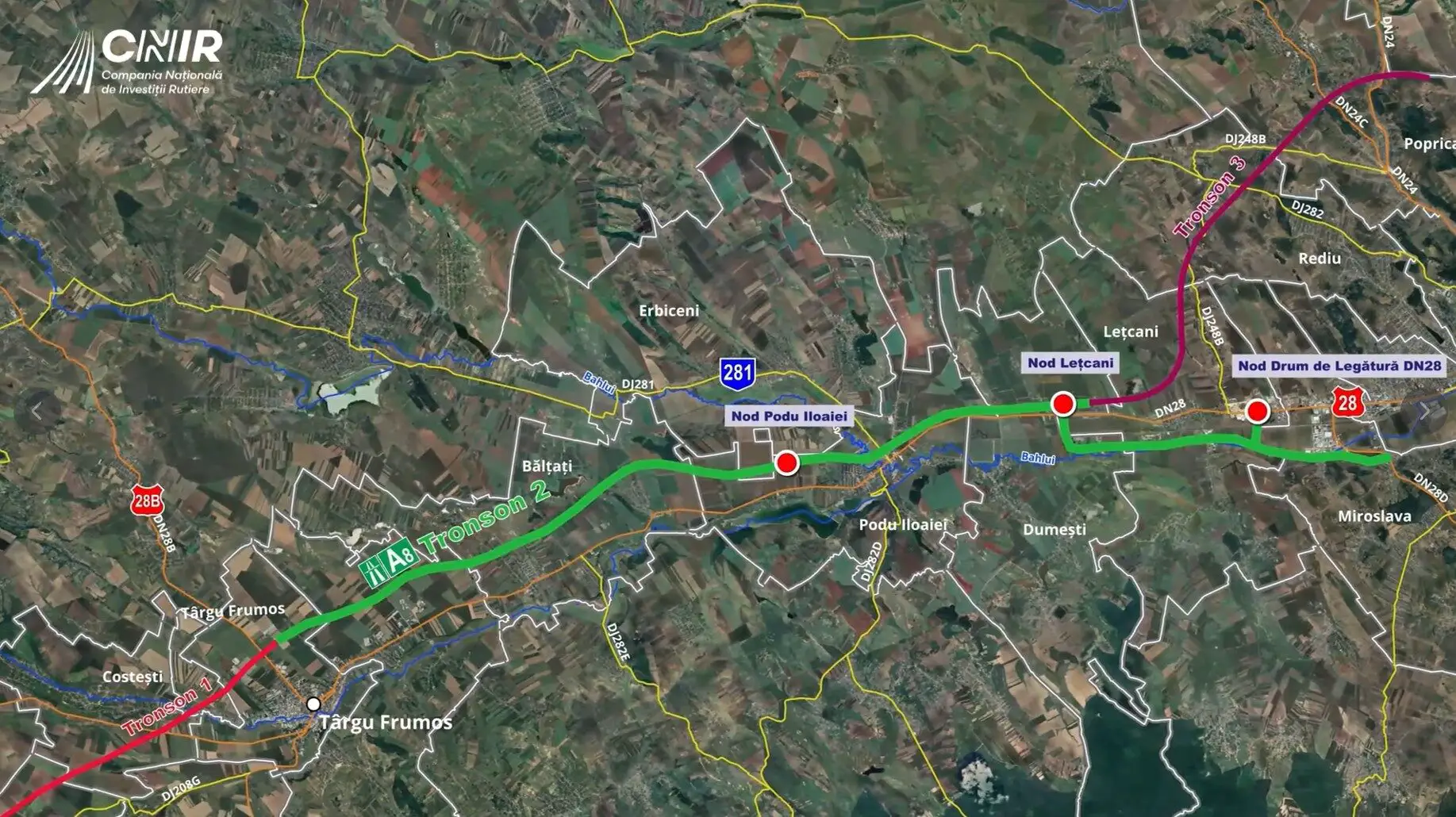 Licitație CNAIR pentru supervizarea lotului Miercurea Nirajului