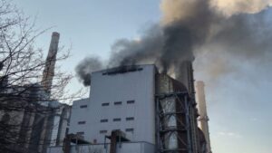 incendiu rovinari termocentrala