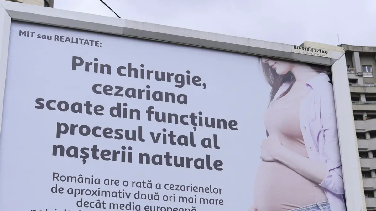 Atenție, mămici! În București, circulă informații false despre cezariană. Colegiul Medicilor: Afirmaţiile sunt lipsite de fundament ştiinţific
