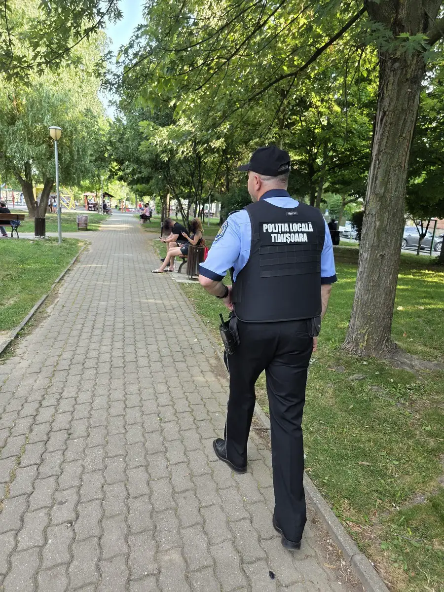 Controale în parcurile din Timișoara