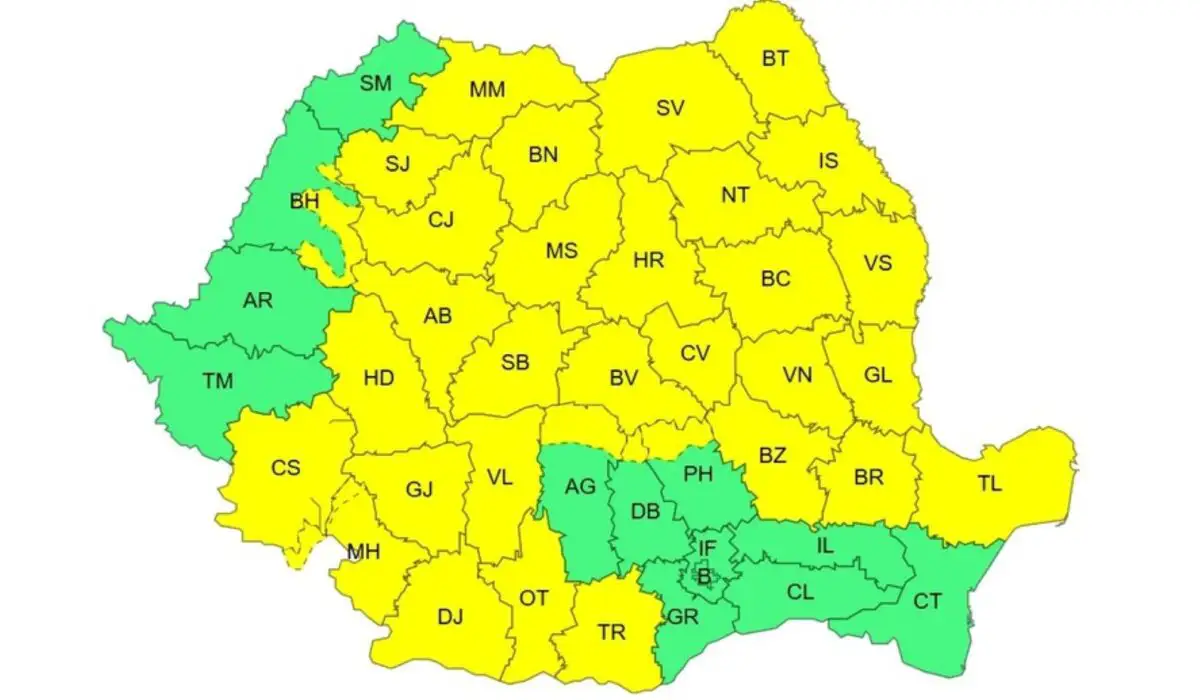 Se strică vremea înainte de Paște. ANM anunță precipitații, vânt și ninsori. Ce ne așteaptă în weekend