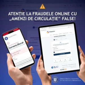 Atenție Continuă fraudele online cu „amenzi de circulație” false!