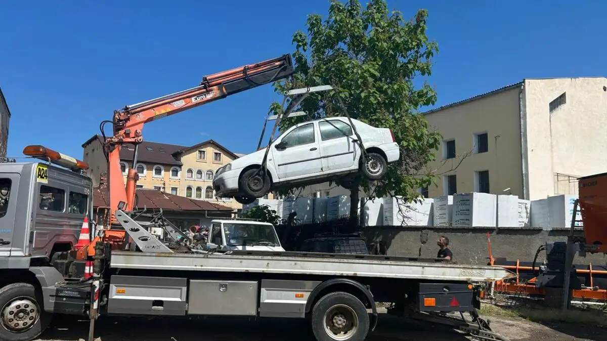 Autovehicule abandonate Lugoj