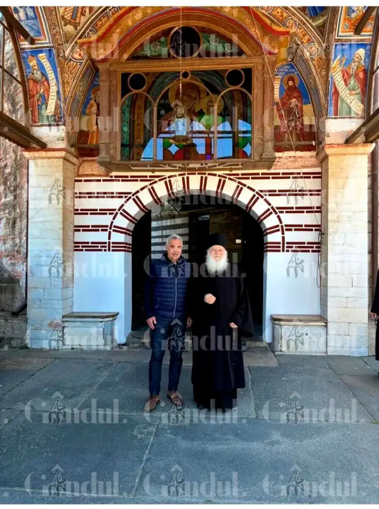Călin Georgescu, Muntele Athos