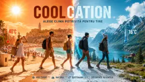 „Coolcation” schimbă harta vacanțelor în Europa. Tot mai mulți români aleg destinații mai răcoroase în locul zonelor sufocate de caniculă