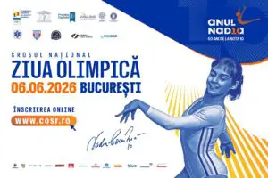 Nadia Comăneci dă startul Crosului Național „Ziua Olimpică” 2026. Ediție aniversară la 50 de ani de la performanța istorică a Nadiei Comăneci la Jocurile Olimpice