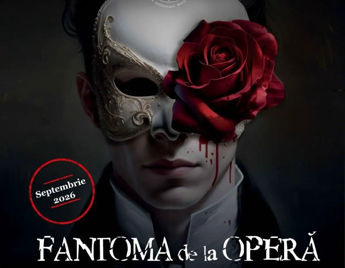 Musicalul fenomen „Fantoma de la Operă” revine pe scena Operei Naționale București în septembrie 2026. Primele 6 reprezentații, sold out în 24 de ore
