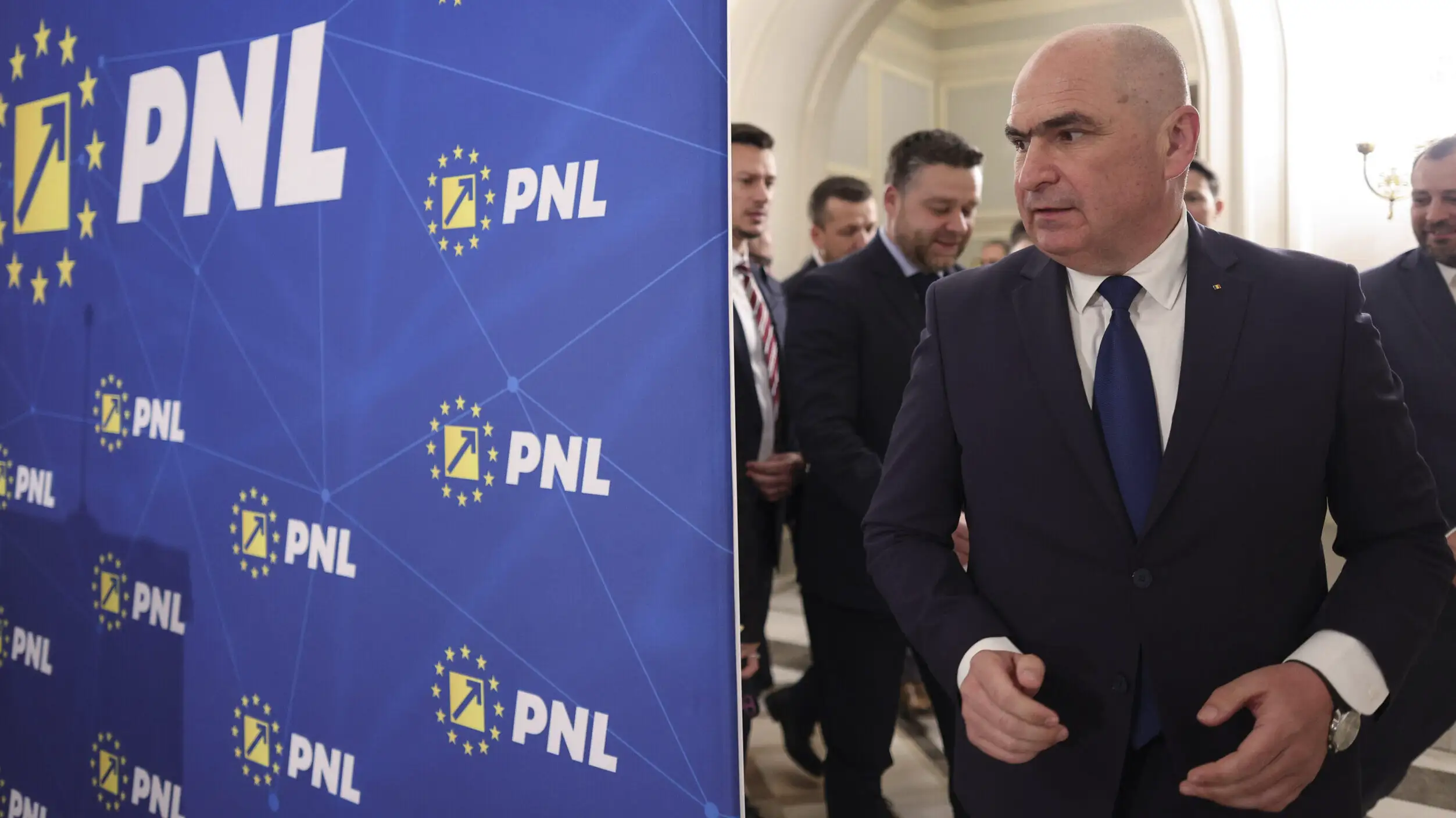 Declaratii de presa la finalul sedintei Biroului Permanent National al PNL, in Bucuresti, 5 mai 2026.