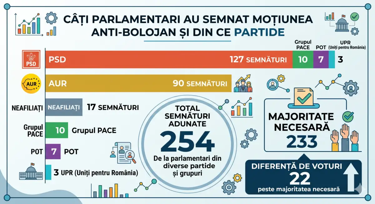 Infografic 1 - Scenariu moțiune de cenzură