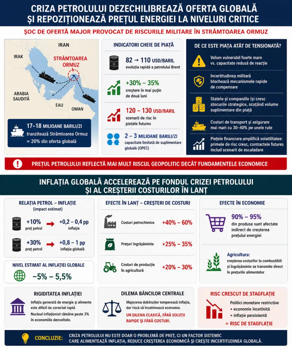 Infografic, Criza petrolului
