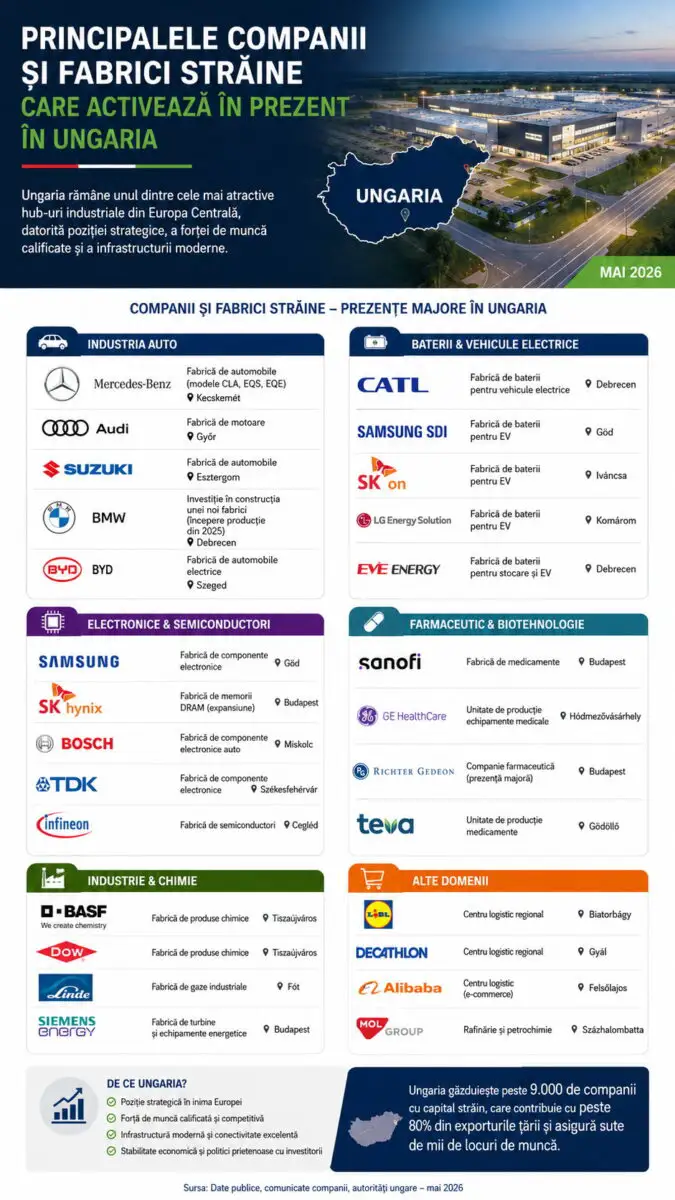 Infografic companii Ungaria