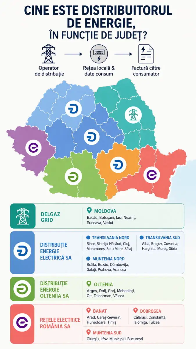 Infografic distribuitori de energie