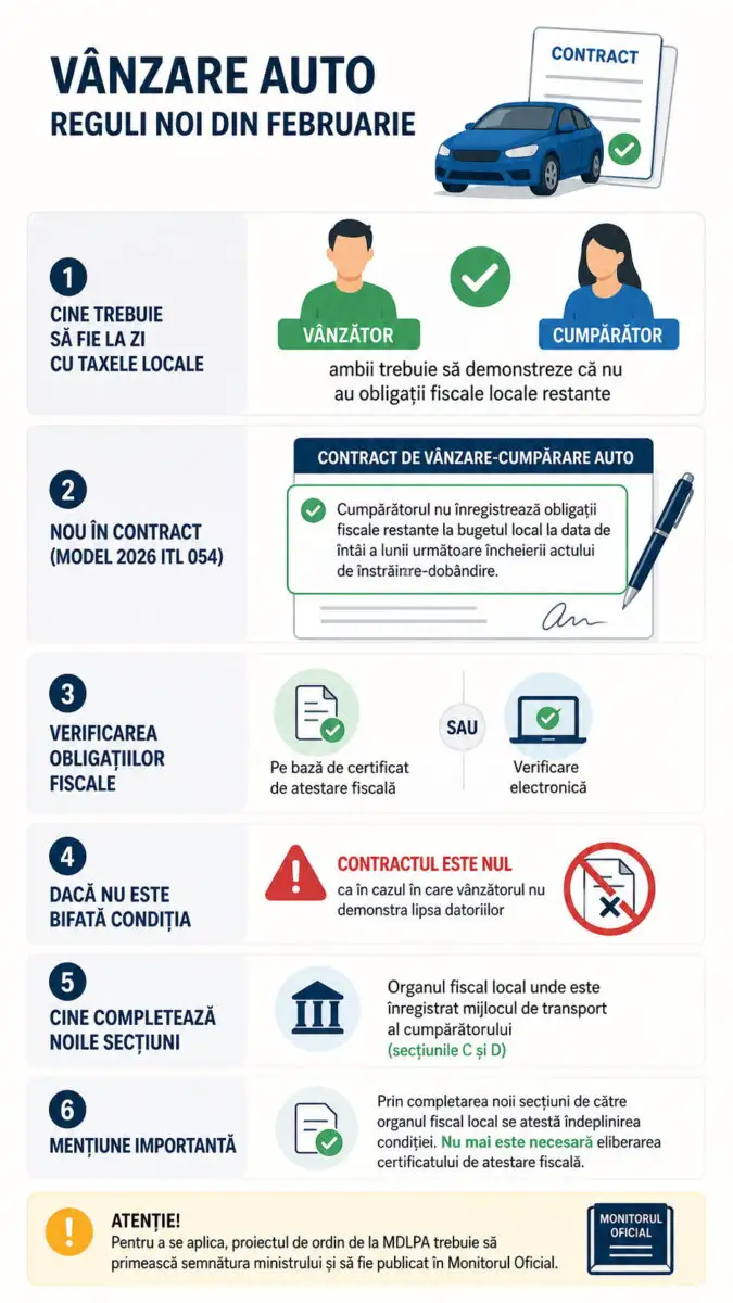 Infografic vanzare-cumparare auto