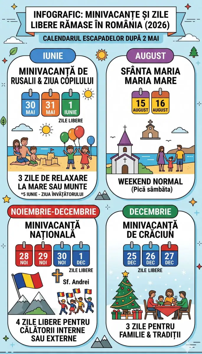 Infografic zile libere