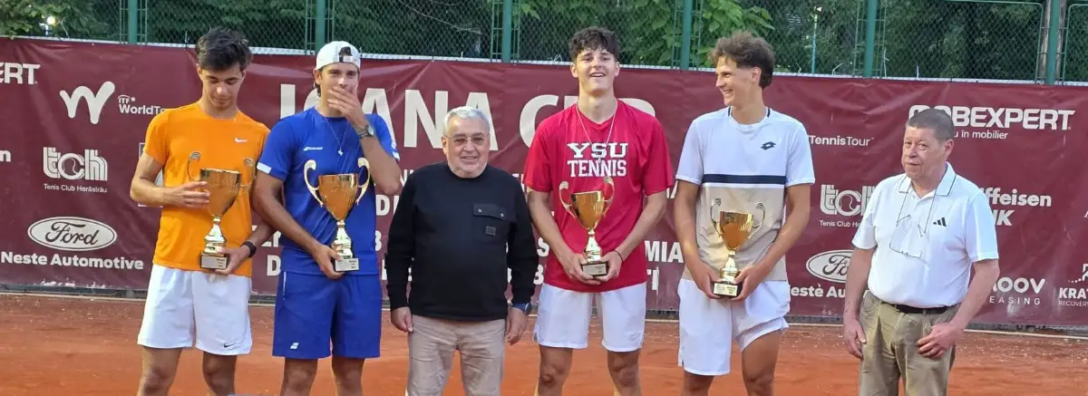 Finale 100% românești la „Ioana Cup”. Cine sunt câștigătorii turneului de tenis