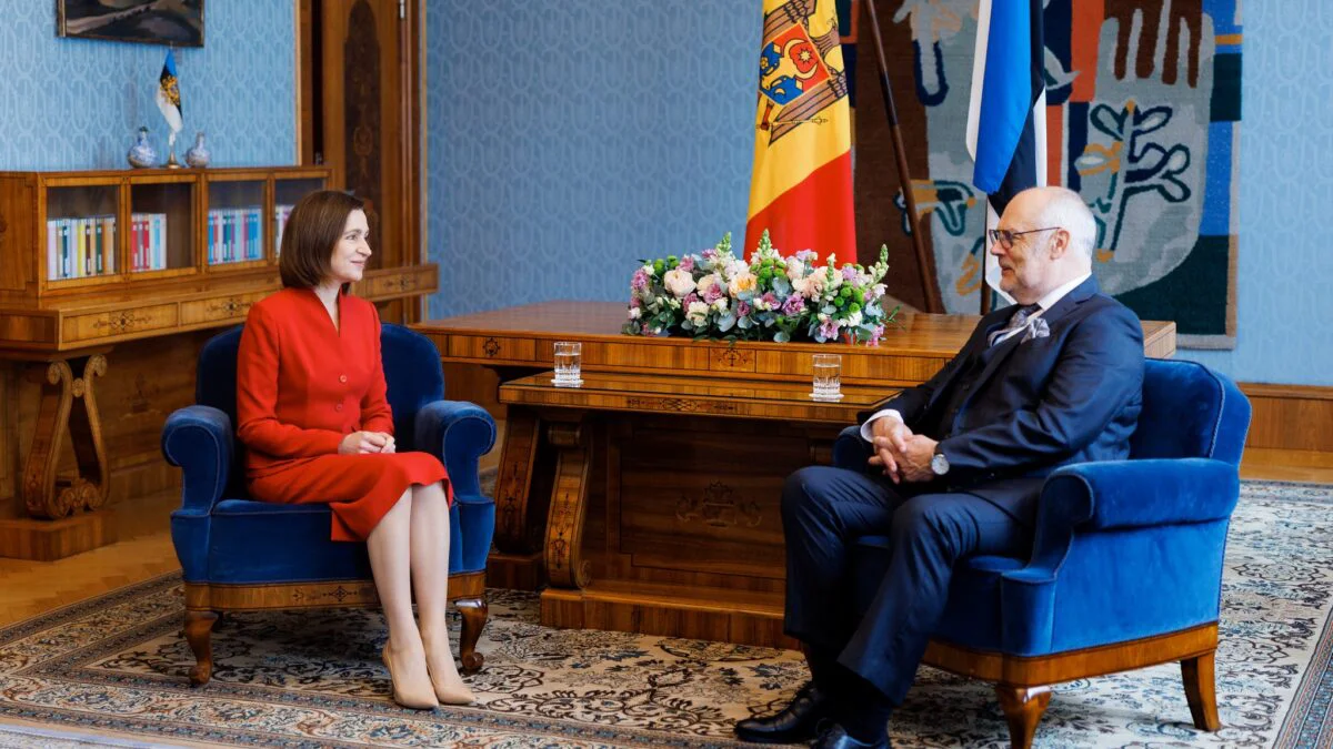 Republica Moldova, pe drumul european. Maia Sandu obține garanții de securitate și susținerea Estoniei și Germaniei