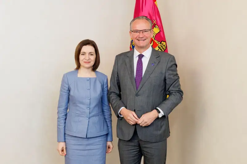 Maia Sandu, Gunther Krichbaum