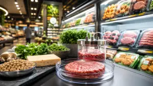 Hrana viitorului ajunge pe rafturile marilor lanțuri comerciale. Companiile globale investesc miliarde în alternative sintetice