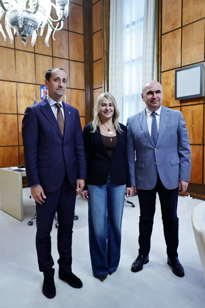 Nadia Comăneci, Mihai Covaliu, Ilie Bolojan