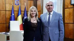 UPDATE Nadia Comăneci s-a întâlnit cu premierul. Ilie Bolojan: Îi mulțumesc pentru ceea ce a făcut pentru România. A fost un ambasador al țării noastre în lume