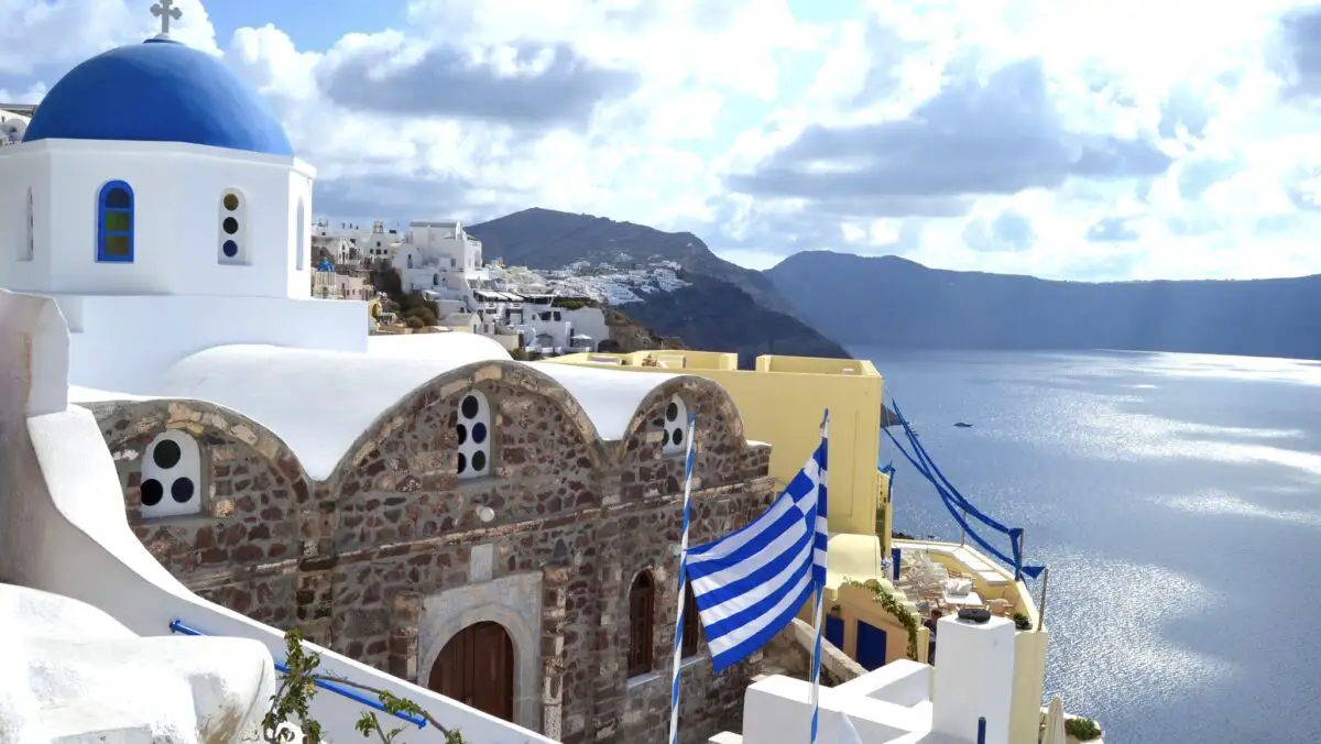 Oia Santorini, Grecia
