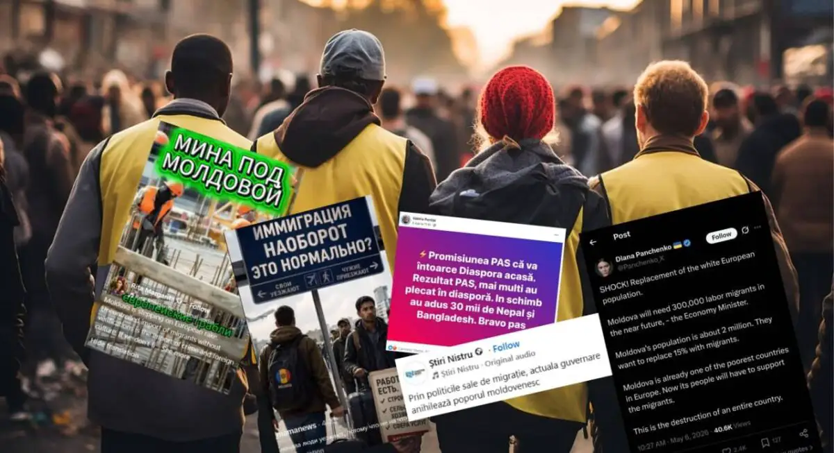 Cum sunt manipulați cetățenii din Republica Moldova. Știri false despre migranții din Asia și ajutoarele de stat