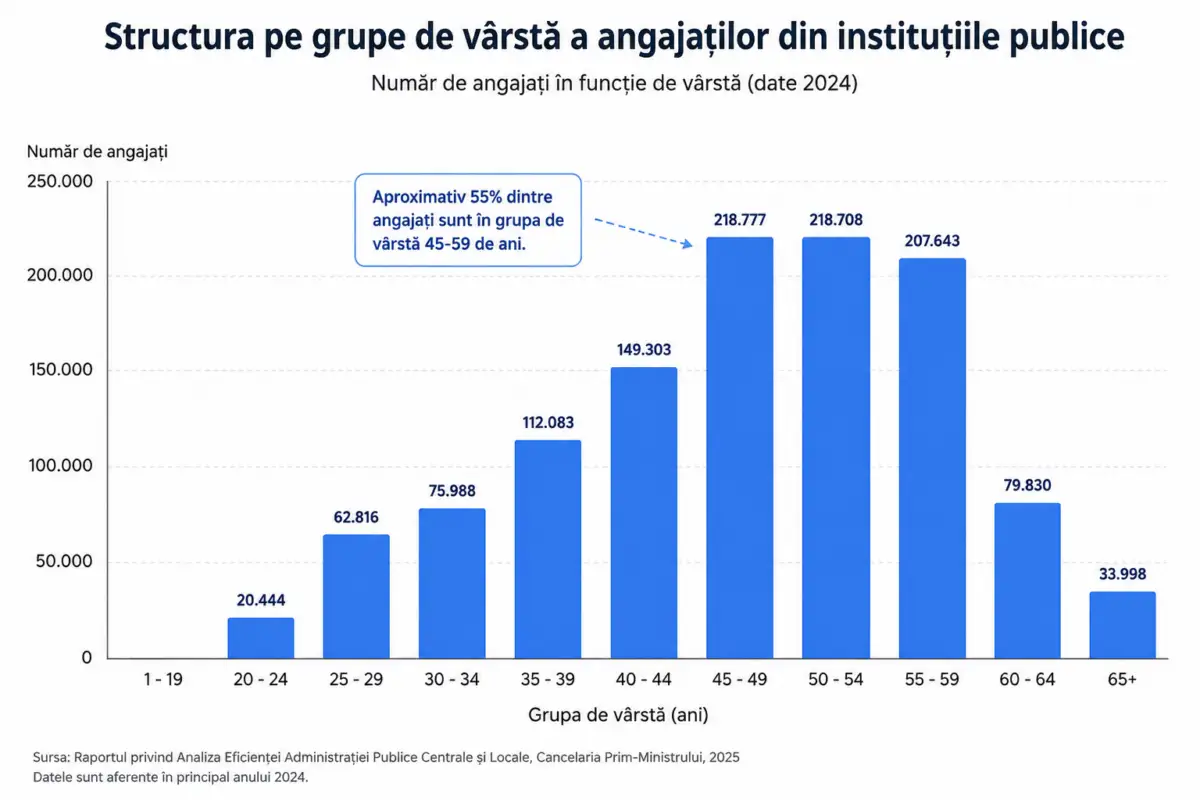 Structura pe grupă de vârstă
