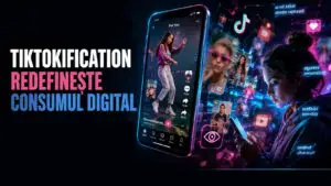 Fenomenul „TikTok-ification” redefinește consumul digital. Platformele luptă pentru fiecare secundă din atenția utilizatorilor
